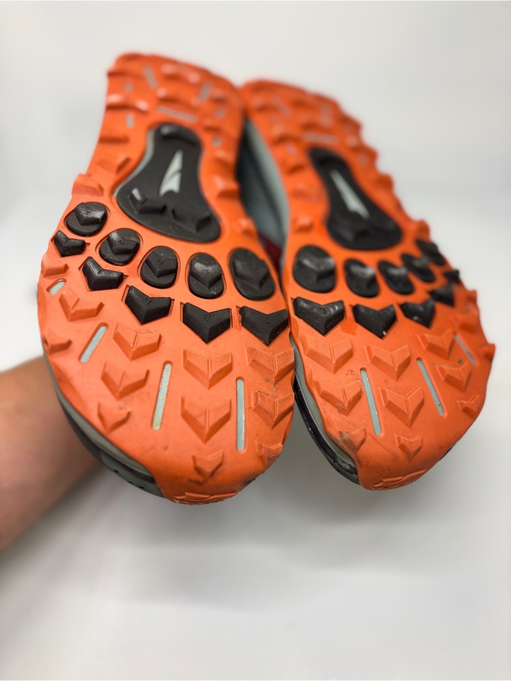 Altra Lone Peak 5 Trail Running Shoes Gray Orange Men’s US 9 Zero Drop - Picture 14 of 16